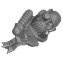 Warhammer 40k Bitz: Black Templars - Chaplain Grimaldus -...