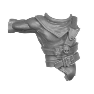 Warhammer 40k Bitz: Imperial Agents - Sanctifiers - Torso B1b - Todeskult-Assassine, Front