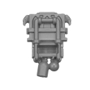 Warhammer 40k Bitz: Imperial Agents - Sanctifiers - Torso C3a - Beichtnehmer, Rückenmodul
