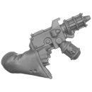 Warhammer 40k Bitz: Imperial Agents - Sanctifiers - Torso G2b - Preacher, Hand Flamer