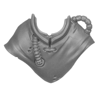 Warhammer 40k Bitz: Imperial Agents - Sanctifiers - Torso H1c - Preacher, Collar