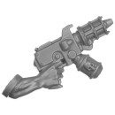 Warhammer 40k Bitz: Imperial Agents - Sanctifiers - Torso H3a - Preacher, Hand Flamer
