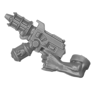 Warhammer 40k Bitz: Imperial Agents - Sanctifiers - Torso I2b - Prediger, Flammenpistole