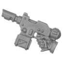 Warhammer 40k Bitz: Astra Militarum - Tempestus Aquilons - Torso A3c - Tempestor, Hot-Shot-Laspistol