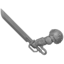 Warhammer 40k Bitz: Astra Militarum - Tempestus Aquilons - Torso A2d - Tempestor, Power Sword