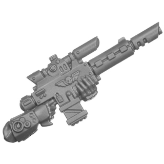 Warhammer 40k Bitz: Astra Militarum - Tempestus Aquilons - Torso C2b - Hot-Shot Long-Las