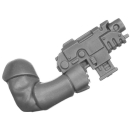 Warhammer 40k Bitz: Space Marines - Scout Squad - Torso C3a - Bolt Pistol, Right