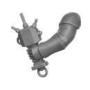 Warhammer 40k Bitz: Space Marines - Scout Squad - Torso C4a - Auspex, Left