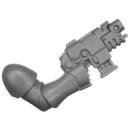 Warhammer 40k Bitz: Space Marines - Scout Squad - Torso D3a - Boltpistole, Rechts