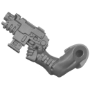 Warhammer 40k Bitz: Space Marines - Scout Squad - Torso D3a - Boltpistole, Rechts