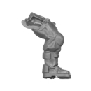 Warhammer 40k Bitz: Space Marines - Scout Squad - Torso E1d - Leg, Left