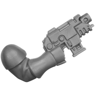 Warhammer 40k Bitz: Space Marines - Scout Squad - Torso E3a - Bolt Pistol, Right