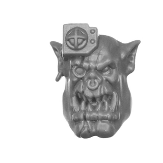 Warhammer 40K Bitz: Orks - Wrecka Krew - Head A - Wrecka Boss Nob
