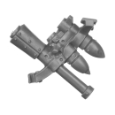 Warhammer 40K Bitz: Orks - Wrecka Krew - Torso B2c - Raketn, Panzaknacka-Schütze