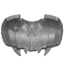 Warhammer 40K Bitz: Orks - Wrecka Krew - Torso B3d - Back Plate, Breaka Boy Fighter