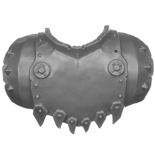 Warhammer 40K Bitz: Orks - Wrecka Krew - Torso C3d - Back Plate, Breaka Boy Fighter