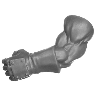 Warhammer 40K Bitz: Orks - Wrecka Krew - Torso E2b - Arm, Left, Tankbusta Gunner