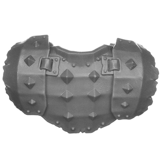 Warhammer 40K Bitz: Orks - Wrecka Krew - Torso F3d - Rückenpanzer, Schrottkloppa-Streiter