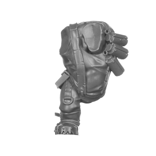 Warhammer 40K Bitz: Orks - Kommandos - Torso A1a - Front+Leg