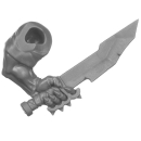 Warhammer 40K Bitz: Orks - Kommandos - Torso A3c - Choppa, Left