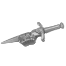 Warhammer 40K Bitz: Orks - Kommandos - Torso A2c - Jaw+Knife