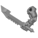 Warhammer 40K Bitz: Orks - Kommandos - Torso B3a - Choppa, Right