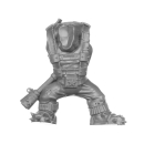 Warhammer 40K Bitz: Orks - Kommandos - Torso H1a - Front+Beine