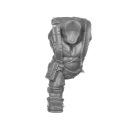 Warhammer 40K Bitz: Orks - Kommandos - Torso I1a - Front+Bein
