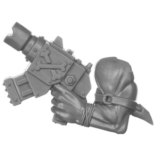 Warhammer 40K Bitz: Orks - Kommandos - Torso I3b - Slugga, Left