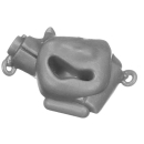 Warhammer 40K Bitz: Orks - Kommandos - Torso K2b - Bummsquig, Mund