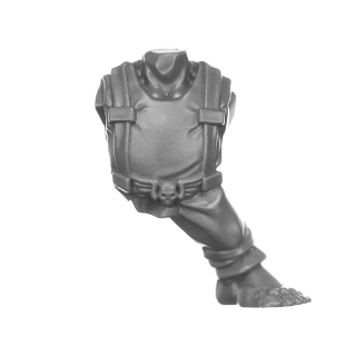 Warhammer 40k Bitz: Astra Militarum - Ratlings - Torso B1a - Front+Bein
