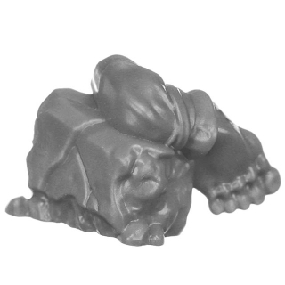 Warhammer 40k Bitz: Astra Militarum - Ratlings - Torso B1b - Leg, Right
