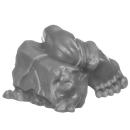 Warhammer 40k Bitz: Astra Militarum - Ratlings - Torso B1b - Leg, Right
