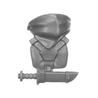 Warhammer 40k Bitz: Astra Militarum - Ratlings - Torso B3b - Hood
