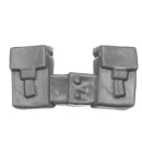 Warhammer 40k Bitz: Astra Militarum - Ratlings - Torso D5d - Accessory, Pouches