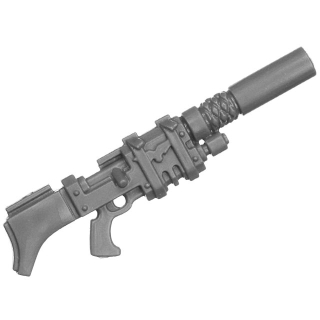 Warhammer 40k Bitz: Astra Militarum - Ratlings - Torso D3c - Suppressed Sniper Rifle