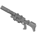 Warhammer 40k Bitz: Astra Militarum - Ratlings - Torso D3c - Suppressed Sniper Rifle