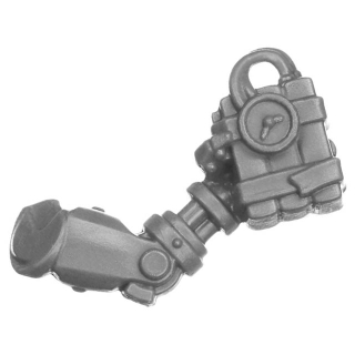 Warhammer 40k Bitz: Astra Militarum - Ratlings - Torso F5b - Arm, Bionic, Left