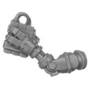 Warhammer 40k Bitz: Astra Militarum - Ratlings - Torso F5b - Arm, Bionic, Left