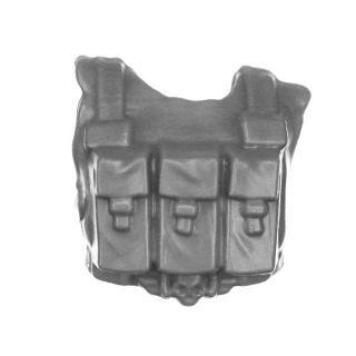 Warhammer 40k Bitz: Astra Militarum - Ratlings - Torso H1c - Front