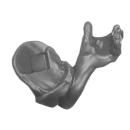Warhammer 40k Bitz: Astra Militarum - Ratlings - Torso I5c - Arm, Left