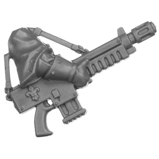 Warhammer 40k Bitz: Adeptus Sororitas - Novitiate Squad - Torso E2a - Autogun, Shouldered, Right