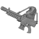 Warhammer 40k Bitz: Adeptus Sororitas - Novitiate Squad - Torso E2a - Autogun, Shouldered, Right