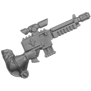 Warhammer 40k Bitz: Adeptus Sororitas - Novitiate Squad - Torso G2a - Autogun, Right