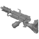 Warhammer 40k Bitz: Adeptus Sororitas - Novitiate Squad - Torso G5a - Flammenwerfer, Rechts