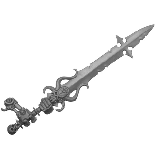 Warhammer 40K Bitz: Chaos Space Marines - Dark Commune - Torso C2b - Blessed Blade, Sword