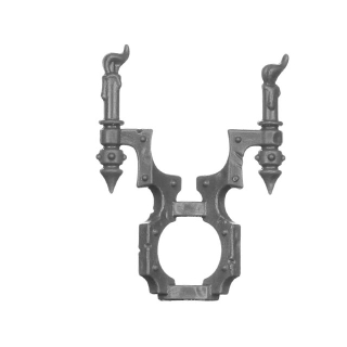 Warhammer 40K Bitz: Chaos Space Marines - Dark Commune - Torso D2d - Mindwitch, Candles