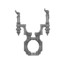 Warhammer 40K Bitz: Chaos Space Marines - Dark Commune - Torso D2d - Mindwitch, Candles