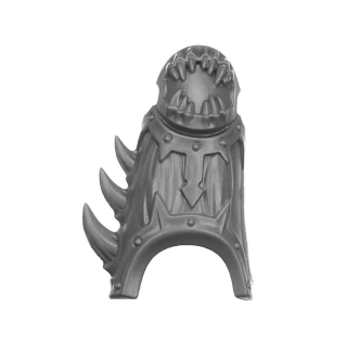 Warhammer 40K Bitz: Chaos Space Marines - Exalted Eightbound - Torso A1d - Knee Armor, Right