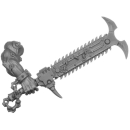 Warhammer 40K Bitz: Chaos Space Marines - Exalted Eightbound - Torso A5a - Eviscerator, Rechts